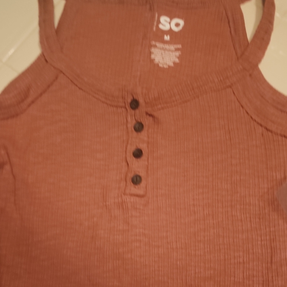 SO Women's Tank Top - Rust